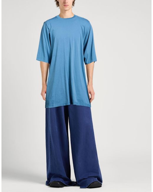 Rick Owens Blue T-Shirt for men