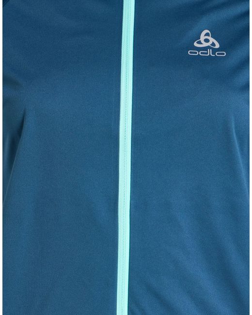 Odlo Blue Jacket Polyester, Elastane