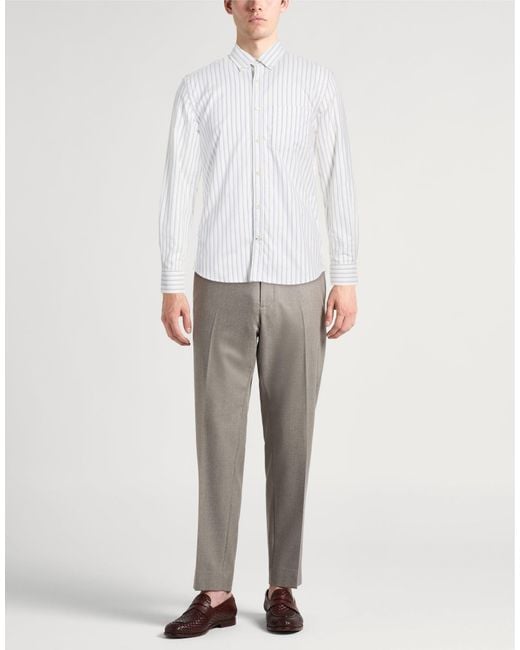 Dunhill White Shirt Cotton for men