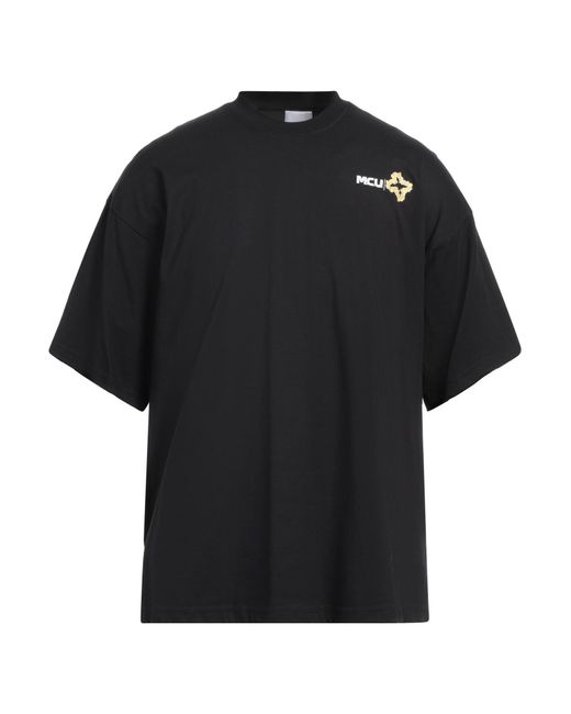 Camiseta M.C.U Marco Cassese Union de hombre de color Black