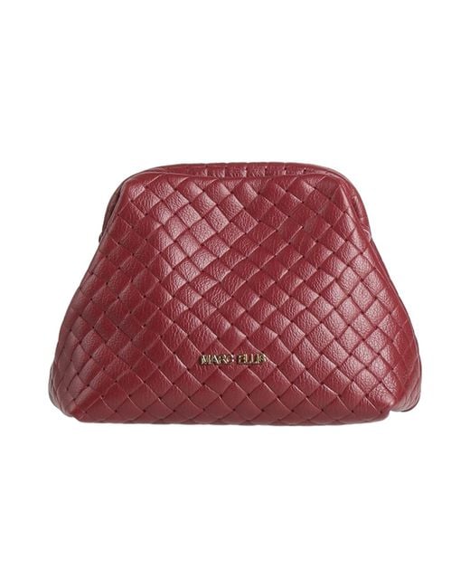 Marc Ellis Red Brick Handbag Leather