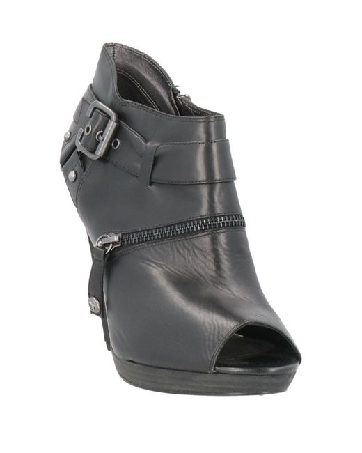 Guess Gray Ankle Boots