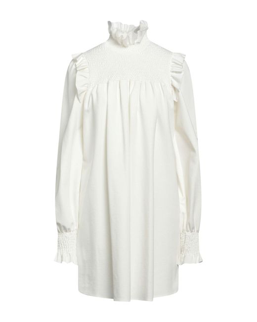 Silvian Heach White Mini Dress
