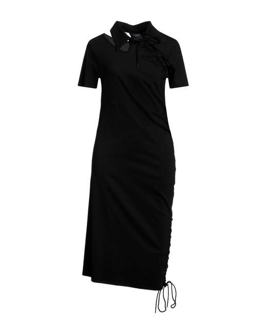 Limi Feu Black Midi Dress