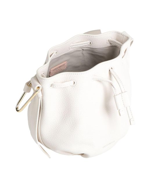Coccinelle White Cross-Body Bags