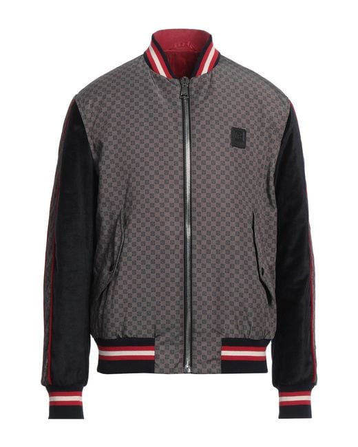 Balmain Gray Jacket for men