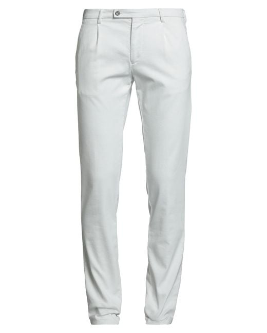 Berwich Gray Fits Everybody Pants Cotton, Polyester, Viscose, Elastane for men
