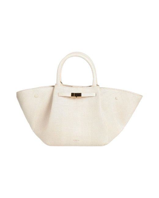 DeMellier London White Handbag Cow Leather