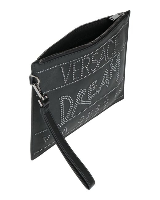 Borsa A Mano di Versace in Black