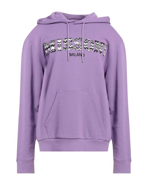 Missoni Purple Sweatshirt for men