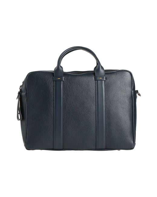 Doucal's Blue Handbag for men