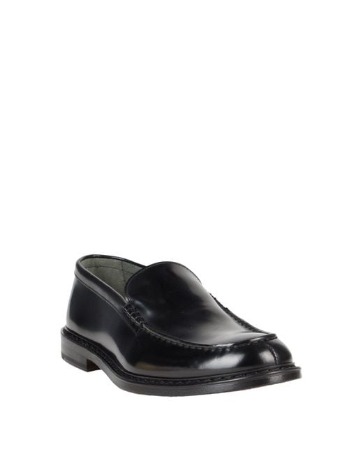 Doucal's Blue Loafers Leather for men