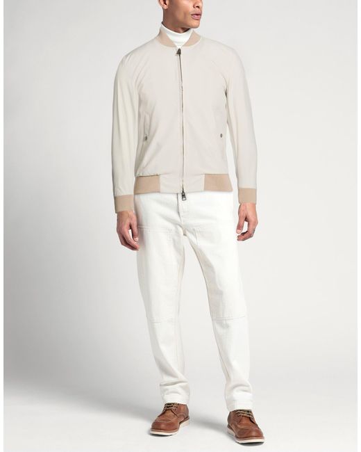 Luigi Borrelli Napoli White Jacket for men