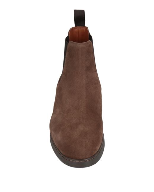 Doucal's Brown Ankle Boots for men