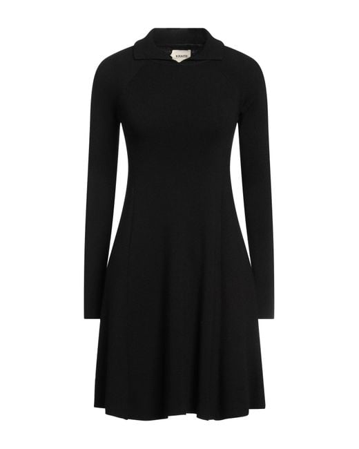 Alexander Wang Black Asymmetrical LACE-TRIM DRAPED SLIP DRESS -  www.rajagirimanappuram.com