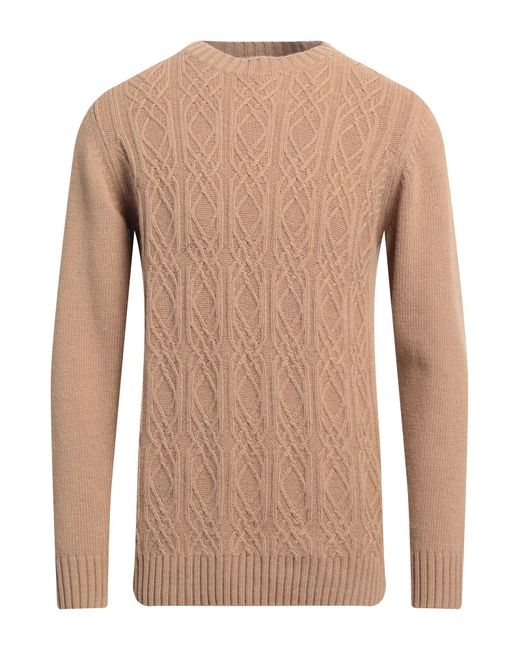 Officina 36 Brown Sweater for men