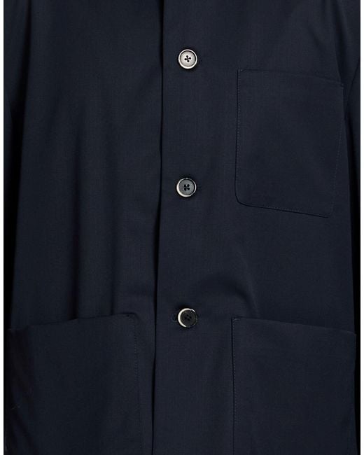 Barena Blue Jacket Virgin Wool, Elastane for men