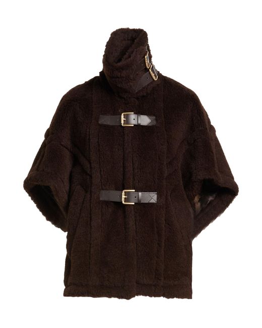 Max Mara Black Shearling & Teddy