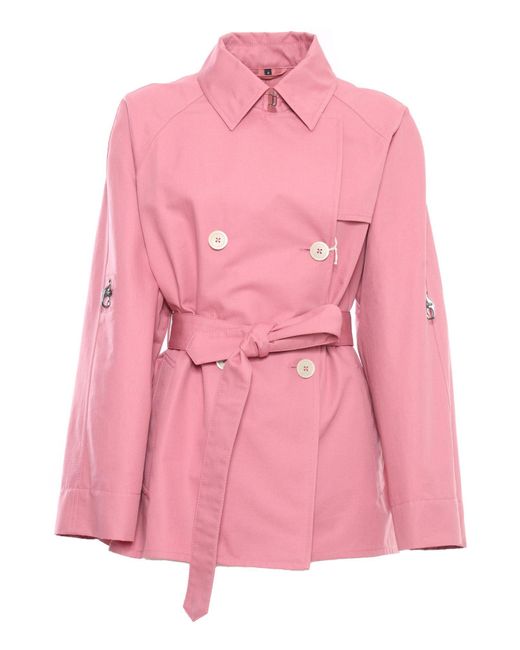 Manteau long Fay en coloris Pink