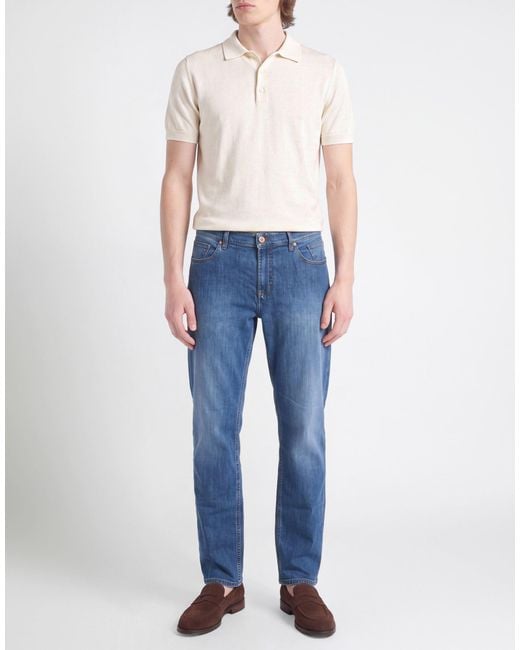 Jeckerson Blue Jeans Cotton, Elastane for men