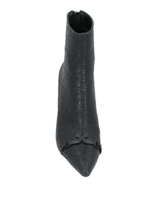 Jijil Black Ankle Boots