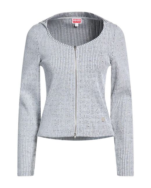 KENZO Blue Light Cardigan Cotton, Polyester, Elastane