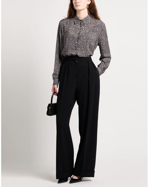Camicettasnob Gray Shirt Viscose, Metal