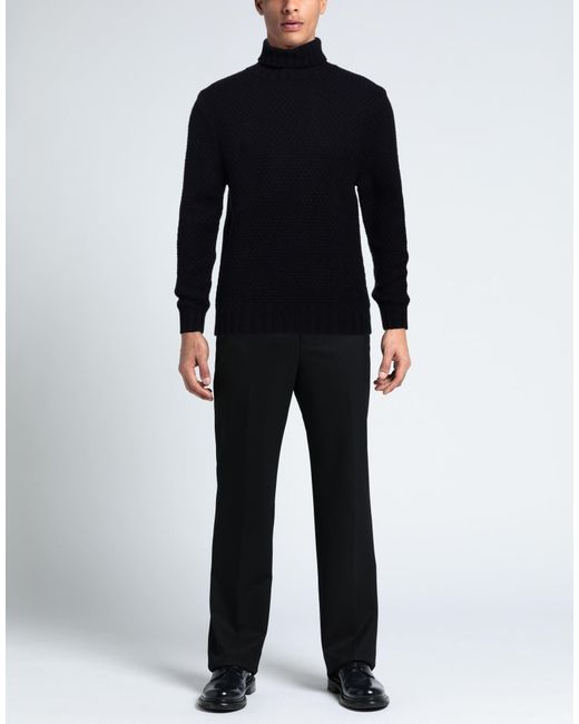 Aspesi Blue Turtleneck for men