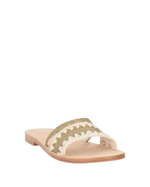 Mou Natural Sandals