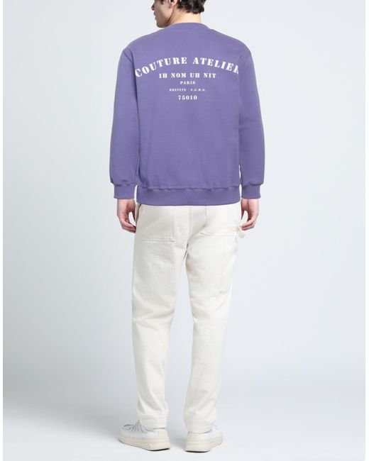 Ih Nom Uh Nit Purple Sweatshirt for men