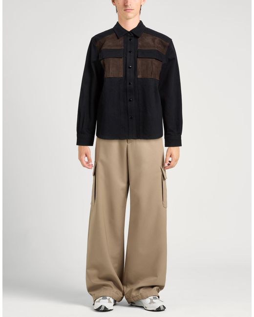 Camicia di Salvatore Piccolo in Black da Uomo