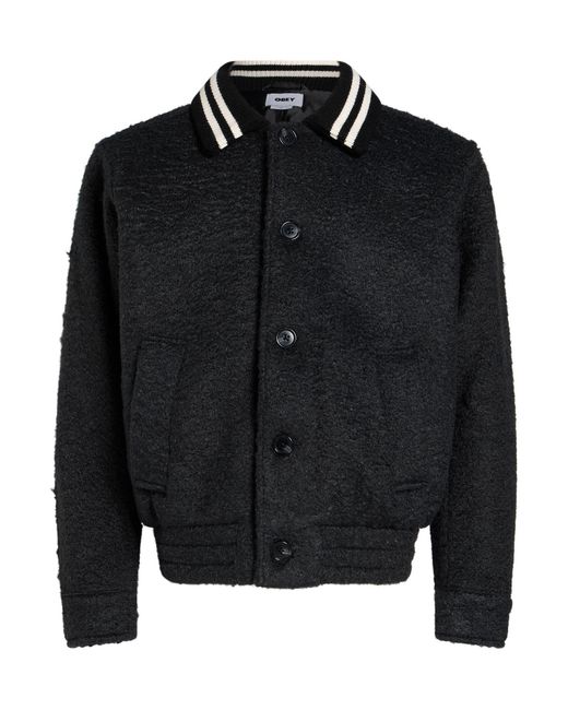Obey Black Shearling & Teddy for men