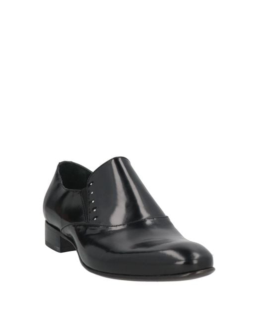 F.LLI CESETTI Black Loafer for men