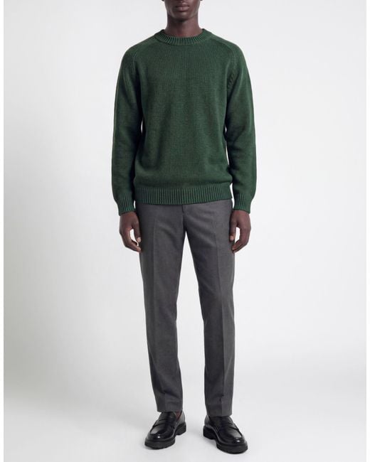 Daniele Fiesoli Green Lab Dark Sweater Merino Wool for men