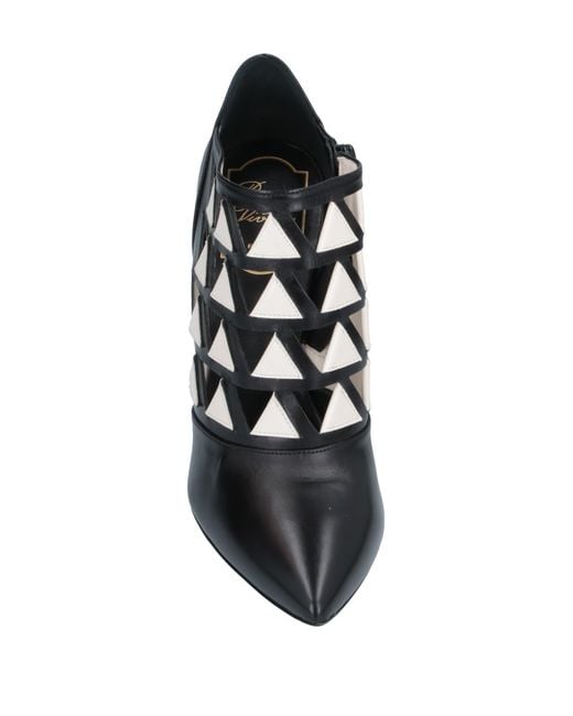 Roger Vivier Black Ankle Boots