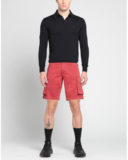 Zadig & Voltaire Red Shorts & Bermuda Shorts for men