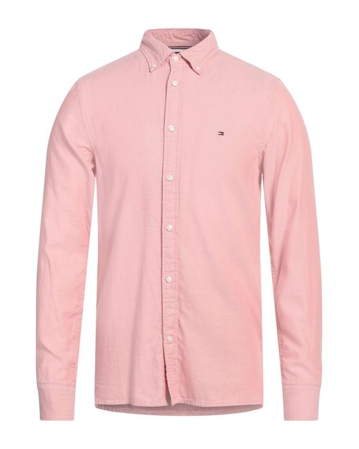 Chemise Tommy Hilfiger pour homme en coloris Pink