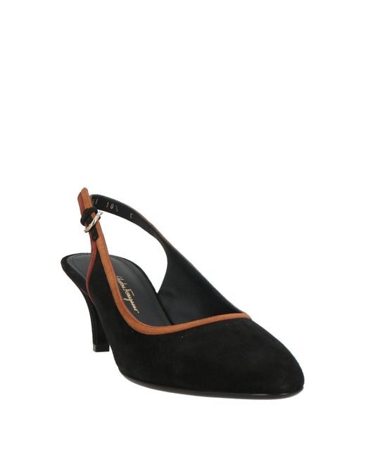 Ferragamo Black Pumps Calfskin