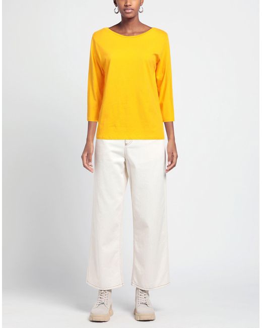 Majestic Filatures Yellow T-shirt