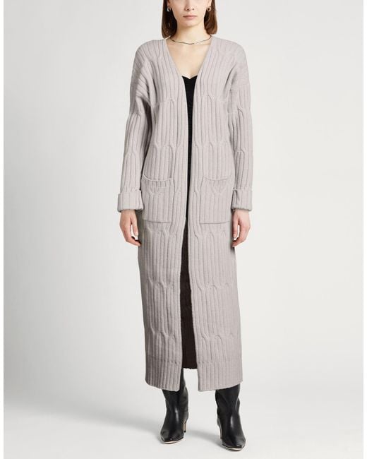 Daniele Fiesoli Gray Cardigan