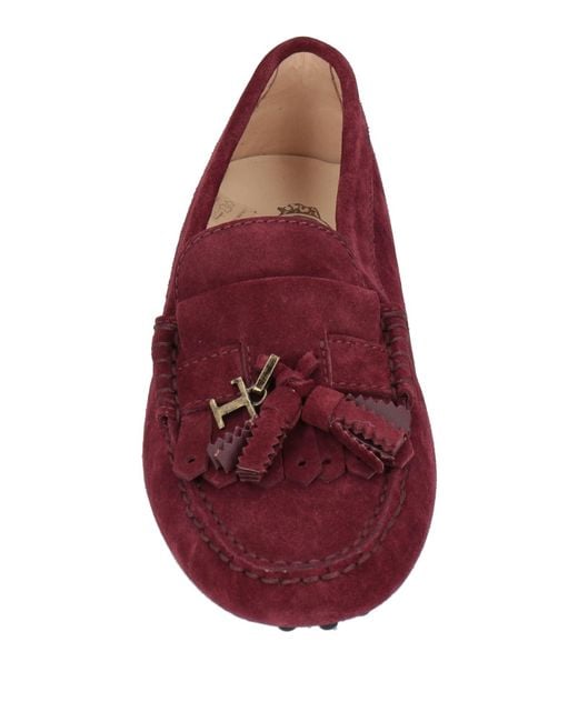 Tod's Red Loafer