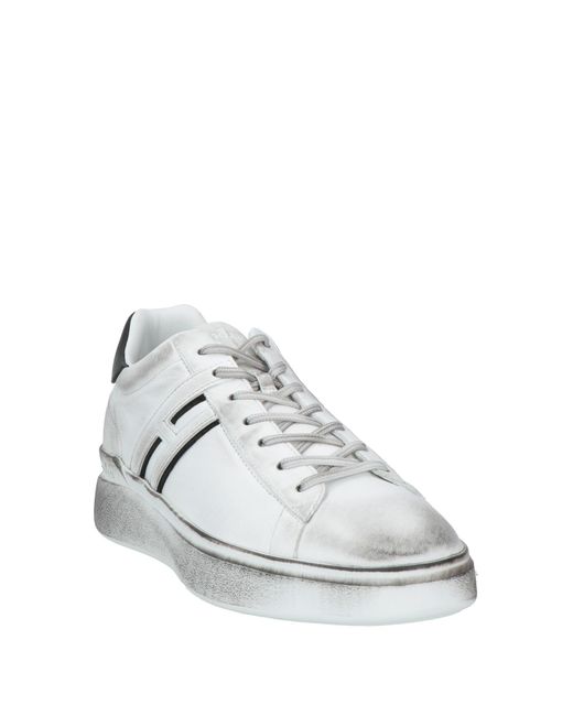 Hogan White Sneakers Leather for men