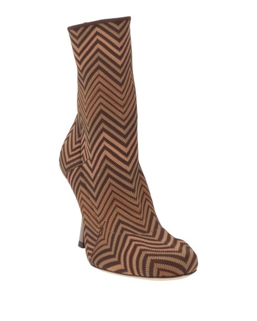 Missoni Brown Ankle Boots