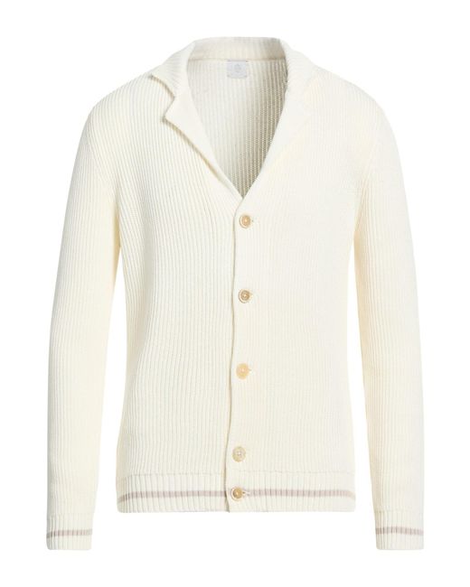 Eleventy White Cardigan for men