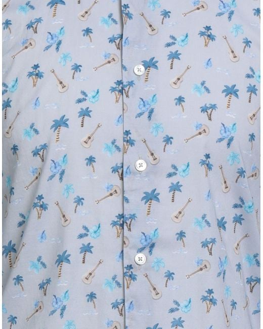 Fedeli Blue Shirts for men
