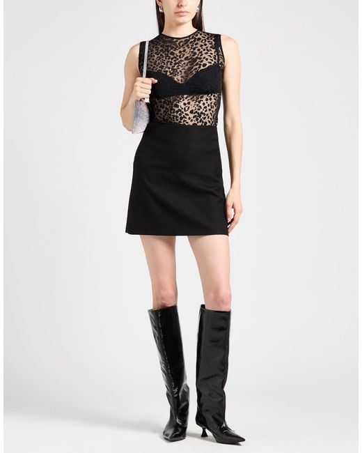 McQueen Black Top Viscose, Polyamide