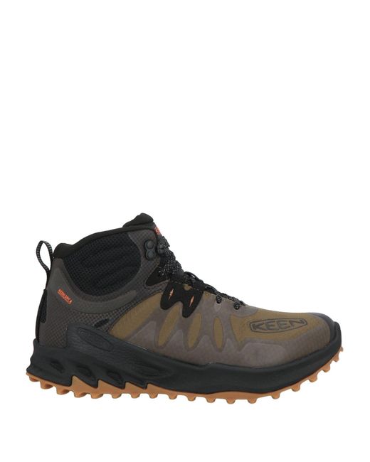 Keen Brown Ankle Boots Textile Fibers for men