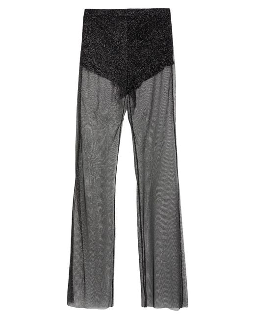 Nineminutes Gray Pants Pes, Polyester, Elastane