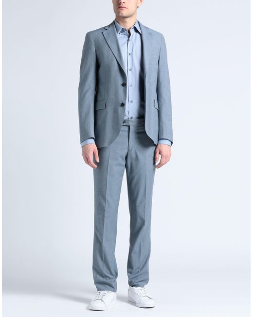 Tombolini Suit in Blue for Men | Lyst