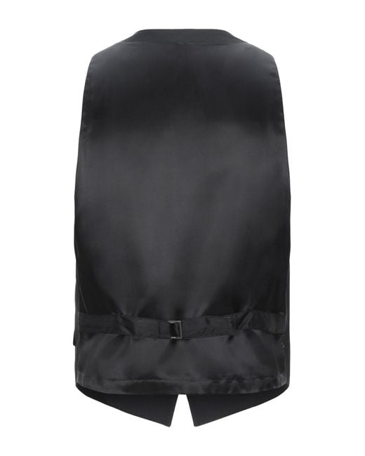 Patrizia Pepe Black Waistcoat for men